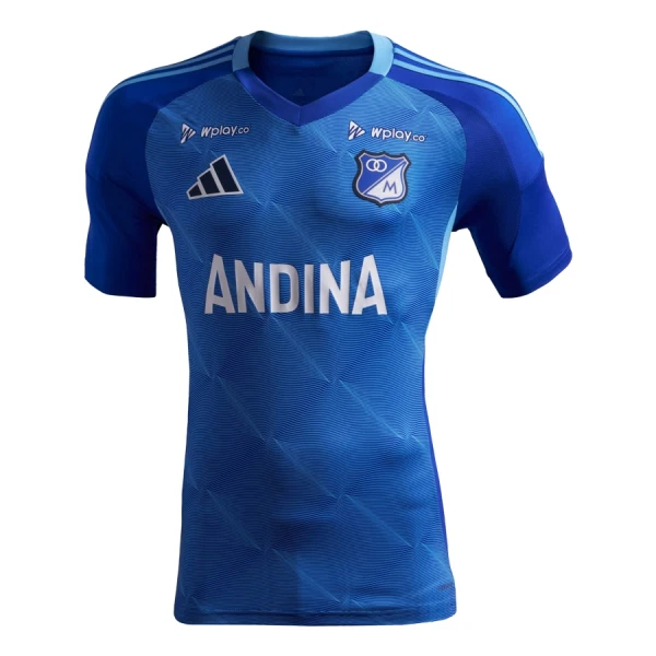 Levné Mužský Fotbalový Dres Millonarios Domácí 2025-26 Levné Mužský Fotbalový Dres Millonarios Domácí 2025-26