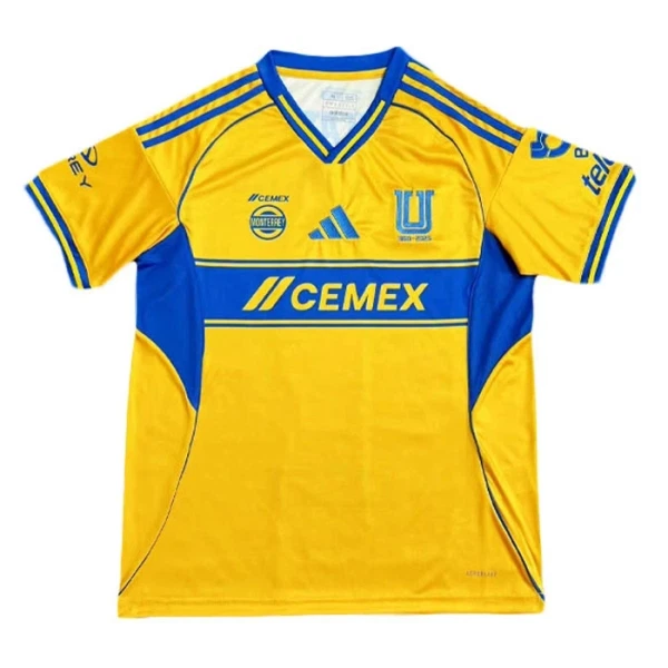 Levné Mužský Fotbalový Dres Tigres UANL Domácí 2025-26