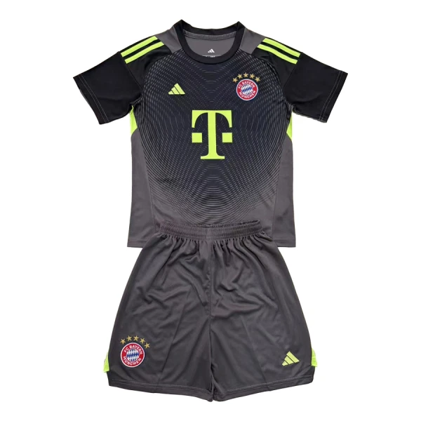 Levné Dětský Fotbalový Dres FC Bayern Mnichov Brankářské 2025-26 Černá Levné Dětský Fotbalový Dres FC Bayern Mnichov Brankářské 2025-26 Černá
