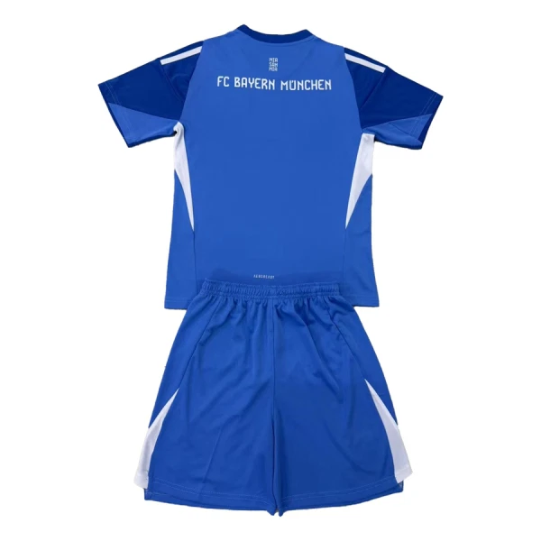 Levné Dětský Fotbalový Dres FC Bayern Mnichov Brankářské 2025-26 Modrá