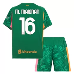 Levné Dětský Fotbalový Dres AC Milán M. Maignan 16 Brankářské 2025-26 Zelená Levné Dětský Fotbalový Dres AC Milán M. Maignan 16 Brankářské 2025-26 Zelená