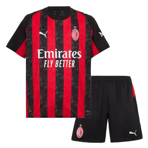 Levné Dětský Fotbalový Dres AC Milán Pulisic 11 Domácí 2025-26