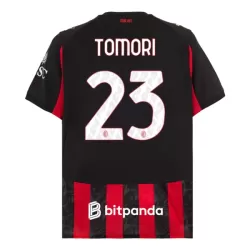 Levné Mužský Fotbalový Dres AC Milán Tomori 23 Domácí 2025-26 Levné Mužský Fotbalový Dres AC Milán Tomori 23 Domácí 2025-26