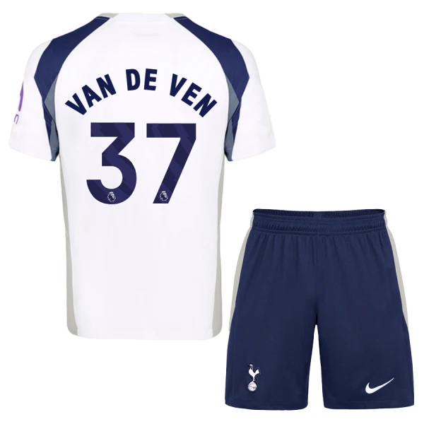 Levné Dětský Fotbalový Dres Tottenham Hotspur Van De Ven 37 Domácí 2025-26 Levné Dětský Fotbalový Dres Tottenham Hotspur Van De Ven 37 Domácí 2025-26