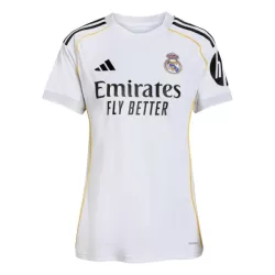 Levné Dámský Fotbalový Dres Real Madrid Domácí 2025-26 Levné Dámský Fotbalový Dres Real Madrid Domácí 2025-26