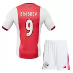 Levné Dětský Fotbalový Dres Ajax Amsterdam Brobbey 9 Domácí 2025-26