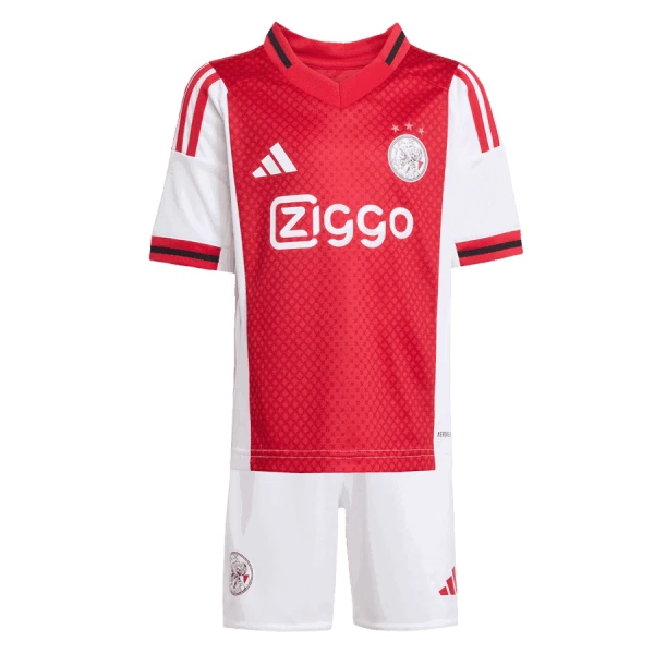 Levné Dětský Fotbalový Dres Ajax Amsterdam Domácí 2025-26 Levné Dětský Fotbalový Dres Ajax Amsterdam Domácí 2025-26