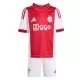 Levné Dětský Fotbalový Dres Ajax Amsterdam Domácí 2025-26 Levné Dětský Fotbalový Dres Ajax Amsterdam Domácí 2025-26