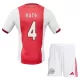 Levné Dětský Fotbalový Dres Ajax Amsterdam Hato 4 Domácí 2025-26 Levné Dětský Fotbalový Dres Ajax Amsterdam Hato 4 Domácí 2025-26