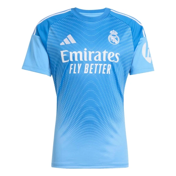 Levné Dětský Fotbalový Dres Real Madrid Courtois 1 Brankářské 2025-26