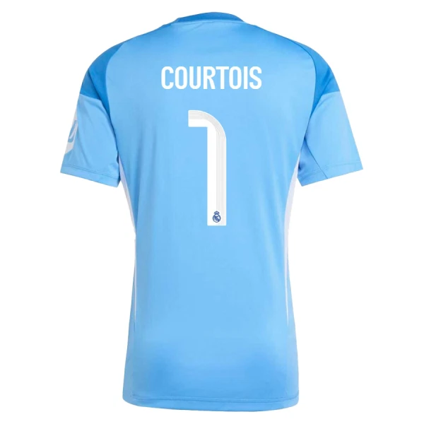 Levné Dětský Fotbalový Dres Real Madrid Courtois 1 Brankářské 2025-26
