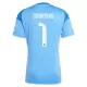 Levné Dětský Fotbalový Dres Real Madrid Courtois 1 Brankářské 2025-26