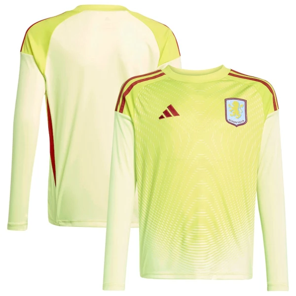 Levné Mužský Fotbalový Dres Aston Villa Brankářské 2025-26 Dlouhý Rukáv Levné Mužský Fotbalový Dres Aston Villa Brankářské 2025-26 Dlouhý Rukáv