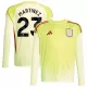 Levné Mužský Fotbalový Dres Aston Villa Emiliano Martinez 23 Brankářské 2025-26 Dlouhý Rukáv Levné Mužský Fotbalový Dres Aston Villa Emiliano Martinez 23 Brankářské 2025-26 Dlouhý Rukáv
