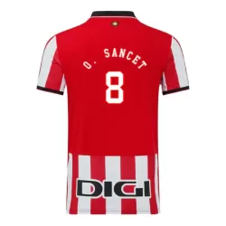 Levné Mužský Fotbalový Dres Athletic Club O. Sancet 8 Domácí 2025-26 Levné Mužský Fotbalový Dres Athletic Club O. Sancet 8 Domácí 2025-26