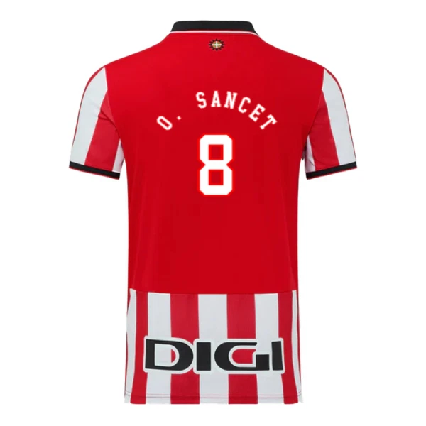 Levné Mužský Fotbalový Dres Athletic Club O. Sancet 8 Domácí 2025-26