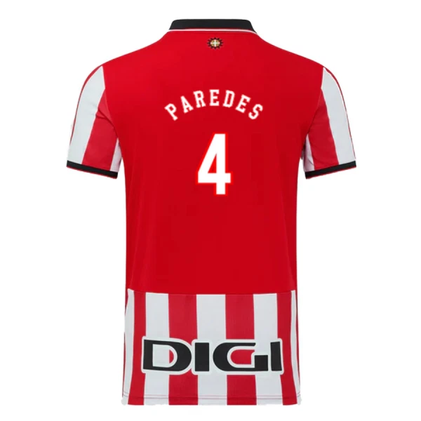 Levné Mužský Fotbalový Dres Athletic Club Paredes 4 Domácí 2025-26