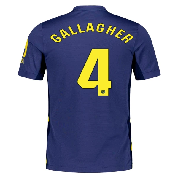 Levné Mužský Fotbalový Dres Atlético Madrid Gallagher 4 Venkovní 2025-26 Levné Mužský Fotbalový Dres Atlético Madrid Gallagher 4 Venkovní 2025-26