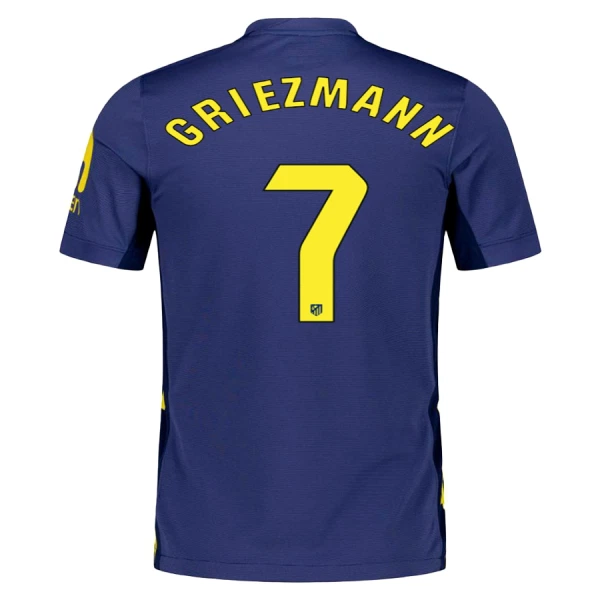 Levné Mužský Fotbalový Dres Atlético Madrid Griezmann 7 Venkovní 2025-26 Levné Mužský Fotbalový Dres Atlético Madrid Griezmann 7 Venkovní 2025-26
