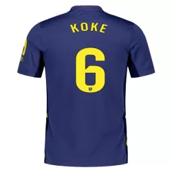 Levné Mužský Fotbalový Dres Atlético Madrid Koke 6 Venkovní 2025-26 Levné Mužský Fotbalový Dres Atlético Madrid Koke 6 Venkovní 2025-26