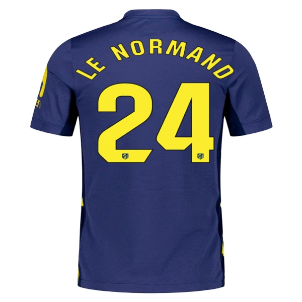 Levné Mužský Fotbalový Dres Atlético Madrid Le Normand 24 Venkovní 2025-26 Levné Mužský Fotbalový Dres Atlético Madrid Le Normand 24 Venkovní 2025-26