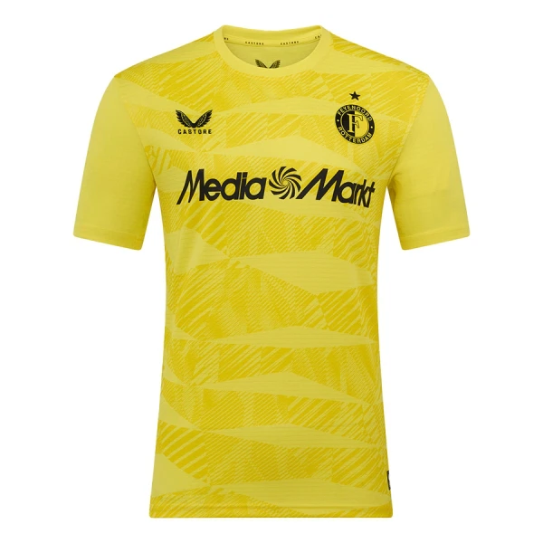 Levné Mužský Fotbalový Dres Feyenoord Brankářské 2025-26 Žlutá Levné Mužský Fotbalový Dres Feyenoord Brankářské 2025-26 Žlutá