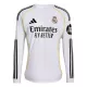 Levné Mužský Fotbalový Dres Real Madrid Domácí 2025-26 Dlouhý Rukáv Levné Mužský Fotbalový Dres Real Madrid Domácí 2025-26 Dlouhý Rukáv
