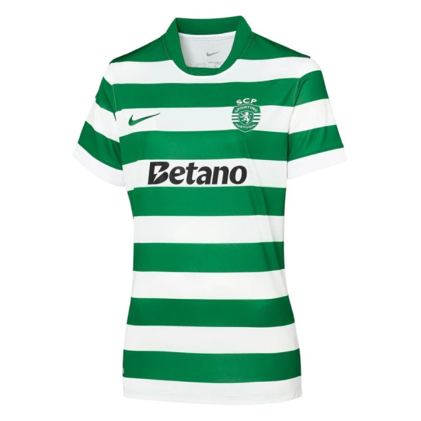 Levné Dámský Fotbalový Dres Sporting CP Domácí 2025-26 Levné Dámský Fotbalový Dres Sporting CP Domácí 2025-26
