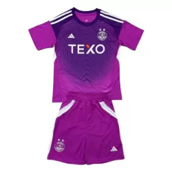 Levné Dětský Fotbalový Dres Aberdeen Purple Version Brankářské 2025-26 Levné Dětský Fotbalový Dres Aberdeen Purple Version Brankářské 2025-26