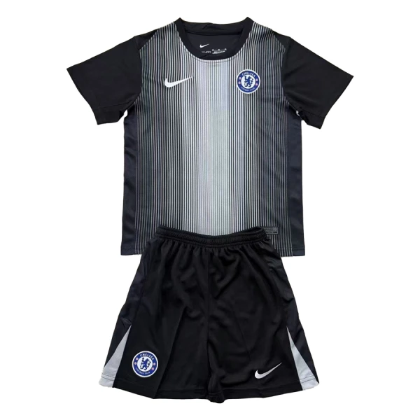 Levné Dětský Fotbalový Dres Chelsea Brankářské 2025-26 Černá Levné Dětský Fotbalový Dres Chelsea Brankářské 2025-26 Černá