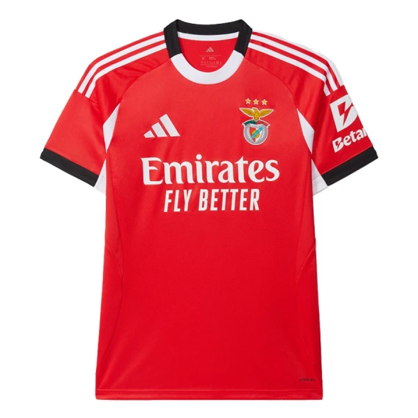 Levné Mužský Fotbalový Dres Benfica Lisabon Domácí 2025-26 Levné Mužský Fotbalový Dres Benfica Lisabon Domácí 2025-26