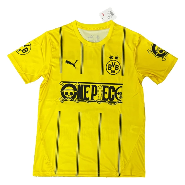 Levné Mužský Fotbalový Dres Borussia Dortmund x One Piece 2025-26 - Speciální Levné Mužský Fotbalový Dres Borussia Dortmund x One Piece 2025-26 - Speciální