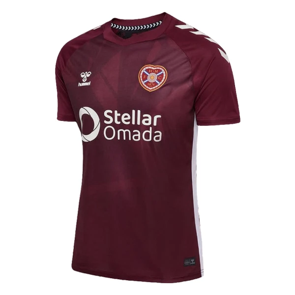 Levné Mužský Fotbalový Dres Heart of Midlothian Domácí 2025-26 Levné Mužský Fotbalový Dres Heart of Midlothian Domácí 2025-26