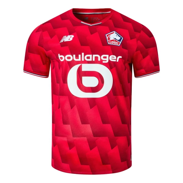 Levné Mužský Fotbalový Dres Lille OSC Domácí 2025-26 Levné Mužský Fotbalový Dres Lille OSC Domácí 2025-26
