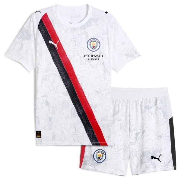 Levné Dětský Fotbalový Dres Manchester City KidSuper 2025-26 Levné Dětský Fotbalový Dres Manchester City KidSuper 2025-26