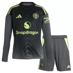 Levné Dětský Fotbalový Dres Manchester United Brankářské Domácí 2025-26 Dlouhý Rukáv Levné Dětský Fotbalový Dres Manchester United Brankářské Domácí 2025-26 Dlouhý Rukáv