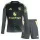 Levné Dětský Fotbalový Dres Manchester United Brankářské Domácí 2025-26 Dlouhý Rukáv Levné Dětský Fotbalový Dres Manchester United Brankářské Domácí 2025-26 Dlouhý Rukáv