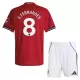 Levné Dětský Fotbalový Dres Manchester United Bruno Fernandes 8 Domácí 2025-26 Levné Dětský Fotbalový Dres Manchester United Bruno Fernandes 8 Domácí 2025-26