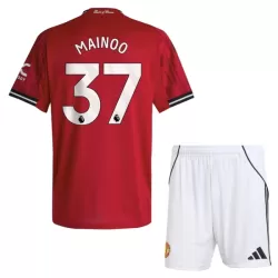 Levné Dětský Fotbalový Dres Manchester United Mainoo 37 Domácí 2025-26 Levné Dětský Fotbalový Dres Manchester United Mainoo 37 Domácí 2025-26
