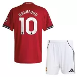 Levné Dětský Fotbalový Dres Manchester United Rashford 10 Domácí 2025-26