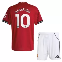 Levné Dětský Fotbalový Dres Manchester United Rashford 10 Domácí 2025-26 Levné Dětský Fotbalový Dres Manchester United Rashford 10 Domácí 2025-26