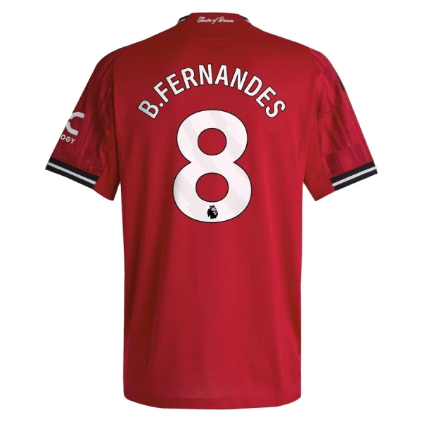 Levné Mužský Fotbalový Dres Manchester United Bruno Fernandes 8 Domácí 2025-26 Levné Mužský Fotbalový Dres Manchester United Bruno Fernandes 8 Domácí 2025-26