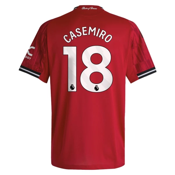 Levné Mužský Fotbalový Dres Manchester United Casemiro 18 Domácí 2025-26 Levné Mužský Fotbalový Dres Manchester United Casemiro 18 Domácí 2025-26