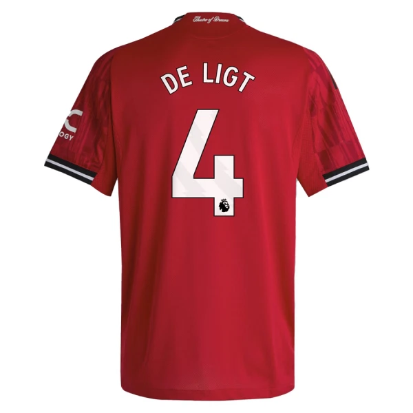 Levné Mužský Fotbalový Dres Manchester United De Ligt 4 Domácí 2025-26 Levné Mužský Fotbalový Dres Manchester United De Ligt 4 Domácí 2025-26