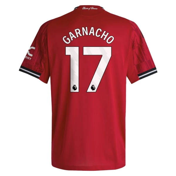 Levné Mužský Fotbalový Dres Manchester United Garnacho 17 Domácí 2025-26 Levné Mužský Fotbalový Dres Manchester United Garnacho 17 Domácí 2025-26