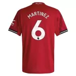 Levné Mužský Fotbalový Dres Manchester United Martinez 6 Domácí 2025-26