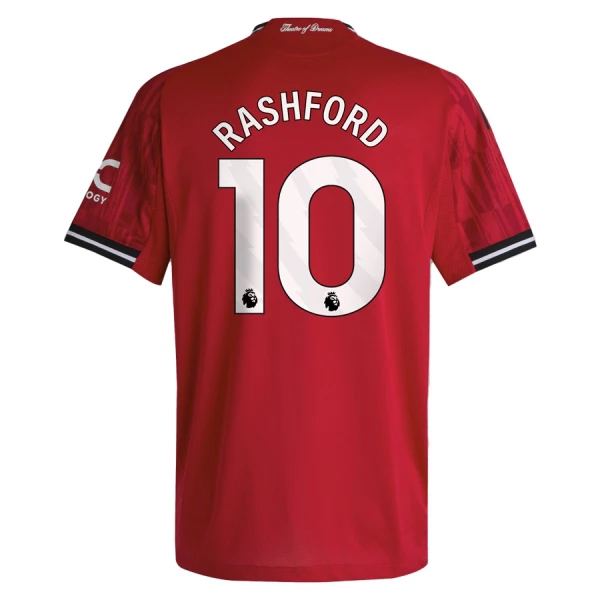 Levné Mužský Fotbalový Dres Manchester United Rashford 10 Domácí 2025-26 Levné Mužský Fotbalový Dres Manchester United Rashford 10 Domácí 2025-26