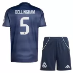 Levné Dětský Fotbalový Dres Real Madrid Bellingham 5 Venkovní 2025-26