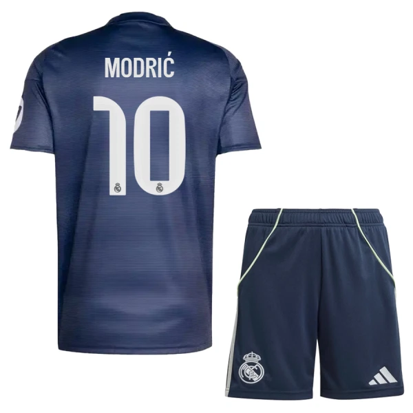 Levné Dětský Fotbalový Dres Real Madrid Modrić 10 Venkovní 2025-26 Levné Dětský Fotbalový Dres Real Madrid Modrić 10 Venkovní 2025-26