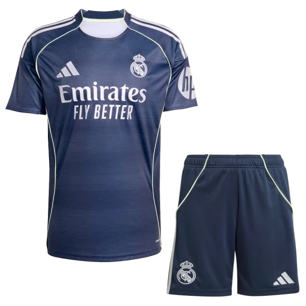 Levné Dětský Fotbalový Dres Real Madrid Venkovní 2025-26 Levné Dětský Fotbalový Dres Real Madrid Venkovní 2025-26